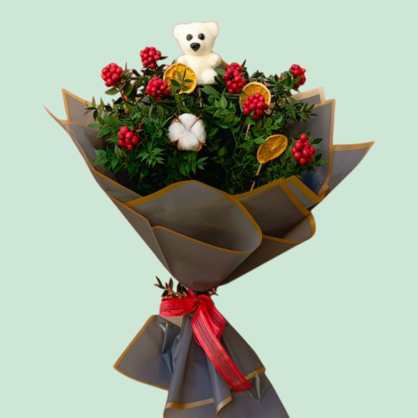 Orta Boy Kokina Buketi Resim 1