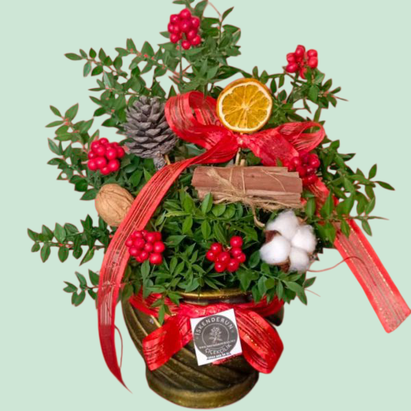 Gold Seramikte Kokina Arajmanı Resim 1