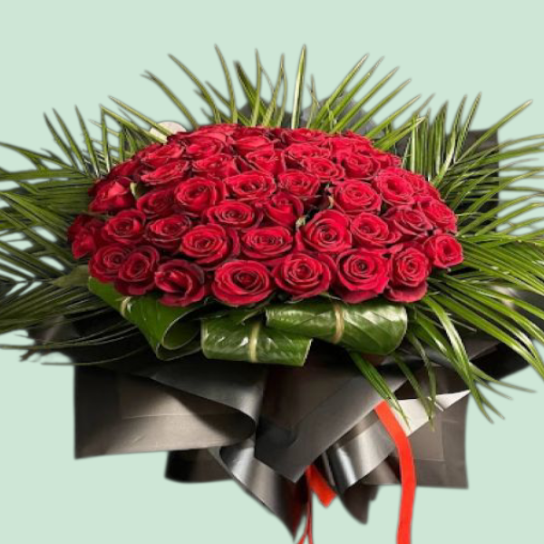 60 adet gül buketim Resim 1