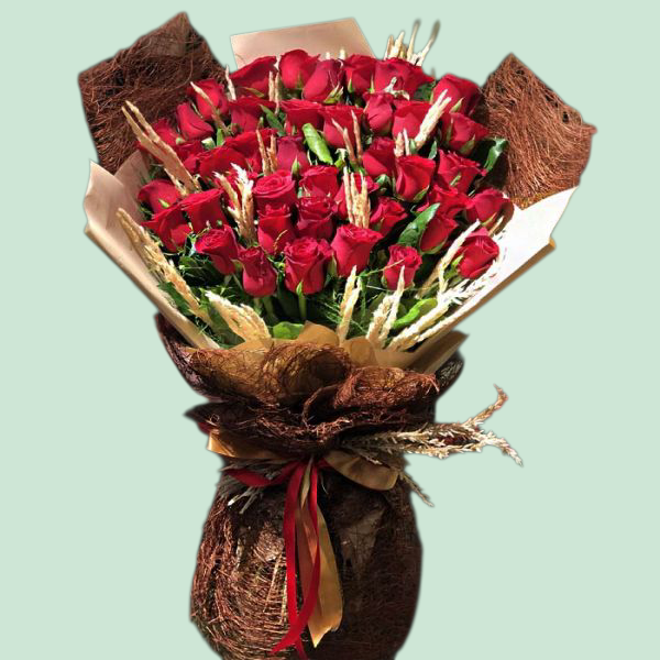 Special 50 Roses Bouquet Resim 1