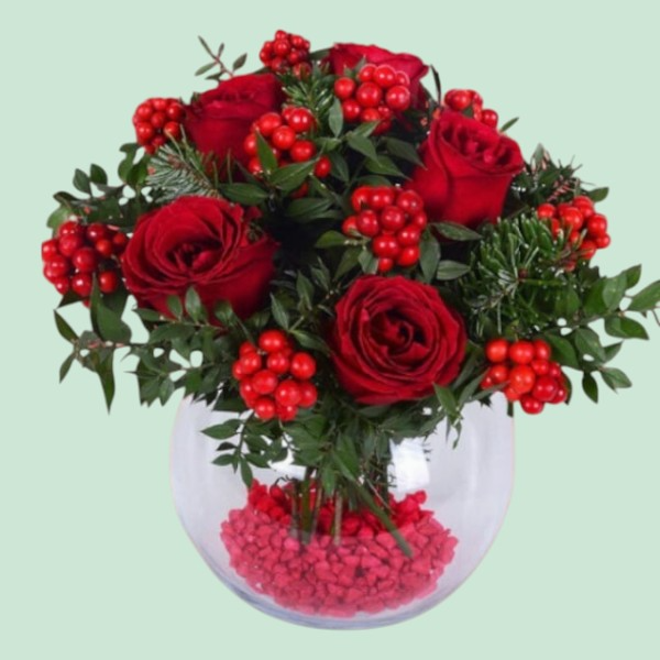  İskenderun Çiçek Siparişi - Fanus Kokinalar ve Güller