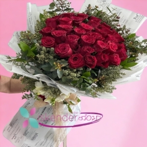  İskenderun Çiçek Siparişi - 21 adet kız isteme buketi