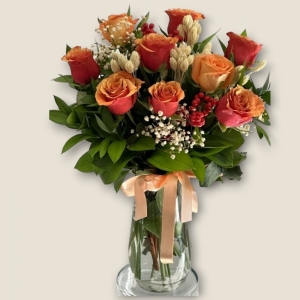  İskenderun Çiçek - Dekoratif İthal Gül Aranjmanı