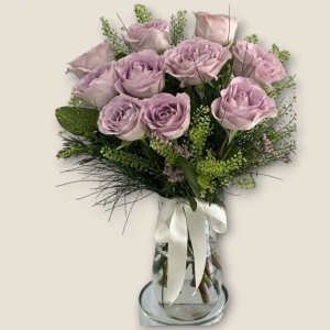  İskenderun Çiçek Siparişi - Vazoda 10 İthal Lila Gül
