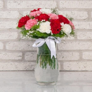  İskenderun Çiçek Siparişi - 15 adet renkli karanfiller