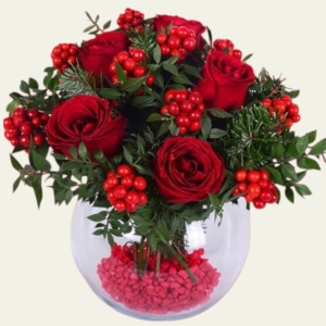  İskenderun Çiçek Siparişi - Fanus Kokinalar ve Güller