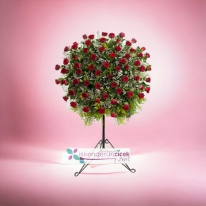  İskenderun Çiçek - Perforje Kırmızı Güller