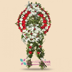  İskenderun Çiçek Siparişi - Cenaze Çelengi3
