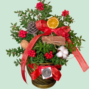  İskenderun Çiçek Siparişi - Gold Seramikte Kokina Arajmanı