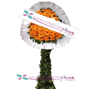  İskenderun Çiçek Siparişi - Tekli Turuncu Gerberalar Sepeti