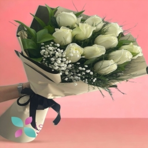  İskenderun Çiçekçiler - 11adet Beyaz Gül Buketi