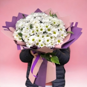  İskenderun Çiçek Siparişi - Beyaz İnci Papatya Buketi