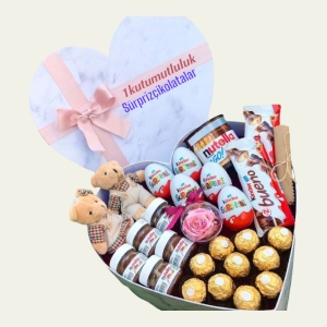 İskenderun Çiçekçi - Bir Kutu Mutluluk Süpriz Kutu