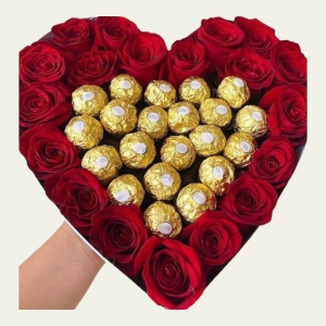  İskenderun Çiçek - Kalbim Seninle Çikolata&Güller