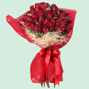İskenderun Çiçekçi - 50 Kırmızı Gül Buketi