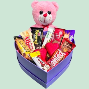  İskenderun Çiçek Siparişi - kalbim Seninle Çikolata Kutusu