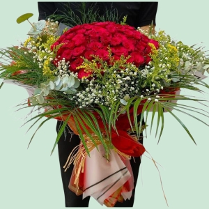 İskenderun Çiçekçi - 101 Adet Gül Buketi