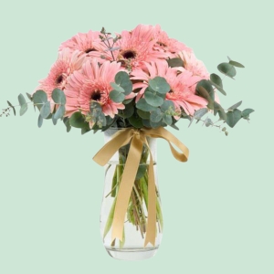  İskenderun Çiçekçiler - Paşabahçe vazoda Gerberalar