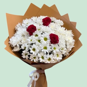 İskenderun Çiçekçi - Papatya 3Gül Buketi