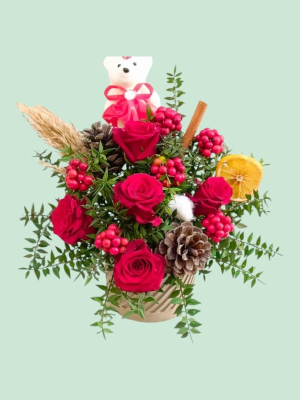  İskenderun Çiçek Siparişi - Decorative Roses and Cochineals