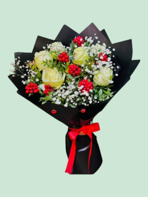  İskenderun Çiçek Gönder - Doğal Kütükte 9 Gül Arajmanı