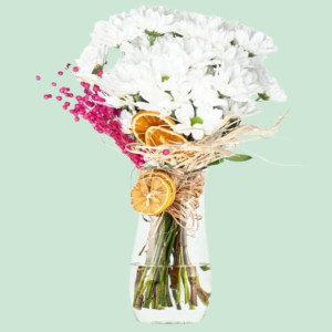 İskenderun Çiçekçi - Beyaz Mutluluk Papatyalar